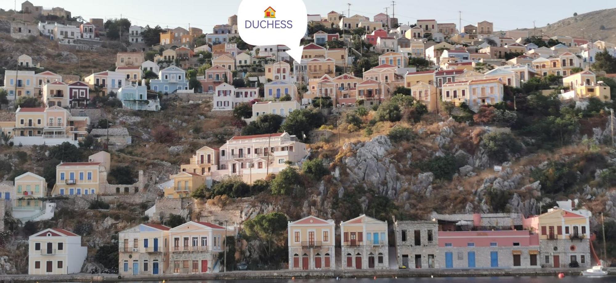 Ferienwohnung Duchess Harbour View Symi Exterior foto